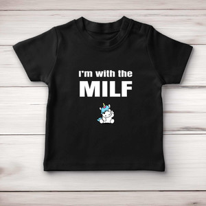 I'm With The Milf - Rude Baby T-Shirts - Slightly Disturbed - Image 4 of 4
