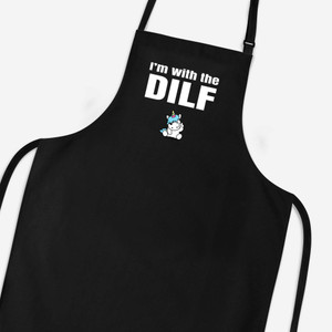 I'm With The Dilf - Rude Aprons - Slightly Disturbed - Image 1 of 3