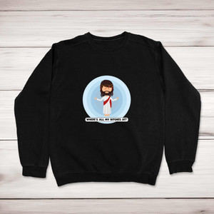 Where's All My Bitches At - Rude Sweatshirts - Slightly Disturbed - Image 1 of 2