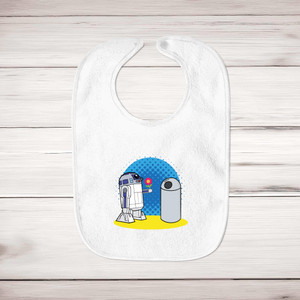 R2D2 In Love - Geeky Bibs - Slightly Disturbed - Image 1 of 4