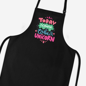 Today I Choose To Be A Unicorn - Novelty Aprons - Slightly Disturbed - Image 1 of 3