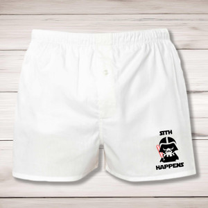Sith Happens - Geeky Men's Underwear - Slightly Disturbed - Image 1 of 1