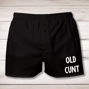 Old Cunt - Rude Men's Underwear - Slightly Disturbed - Image 1 of 2