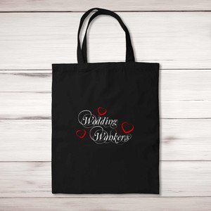Wedding Wankers - Rude Tote Bags - Slightly Disturbed