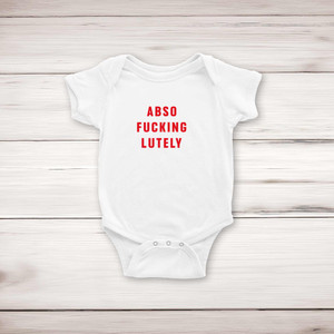 Absofuckinglutely - Rude Babygrows & Sleepsuits - Slightly Disturbed - Image 1 of 4