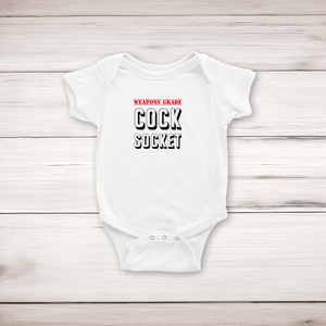 Cock Socket - Rude Babygrows & Sleepsuits - Slightly Disturbed - Image 1 of 4