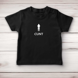 Cunt Arrow - Rude Baby T-Shirts - Slightly Disturbed - Image 4 of 4