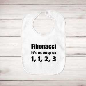Fibonacci - Geeky Bibs - Slightly Disturbed - Image 1 of 4