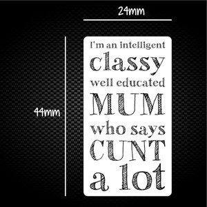 Intelligent Classy Mum - Rude Sticker Packs - Slightly Disturbed - Image 1 of 2