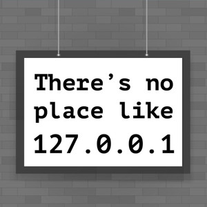 No Place Like - Geeky Posters - Slightly Disturbed - Image 1 of 1