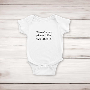 No Place Like - Geeky Babygrows & Sleepsuits - Slightly Disturbed - Image 1 of 4