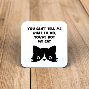 You Can't Tell Me - Novelty Coaster - Slightly Disturbed - Image 1 of 2