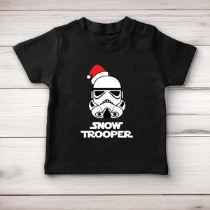 Snow Trooper - Geeky Baby T-Shirts - Slightly Disturbed - Image 4 of 4
