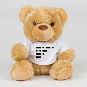 Morse Code Cunt - Rude Swear Bear - Slightly Disturbed - Image 1 of 2