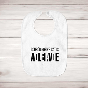 Schrodinger's Cat - Geeky Bibs - Slightly Disturbed - Image 1 of 4