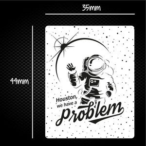 Houston We Have A Problem - Geeky Sticker Packs - Slightly Disturbed - Image 1 of 1