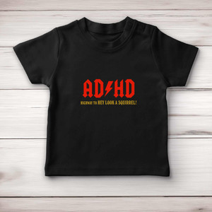 ADHD - Rude Baby T-Shirts - Slightly Disturbed - Image 2 of 2