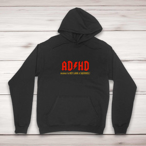 ADHD - Rude Hoodies - Slightly Disturbed - Image 1 of 2