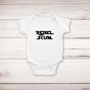 Rebel Scum - Geeky Babygrows & Sleepsuits - Slightly Disturbed - Image 1 of 4