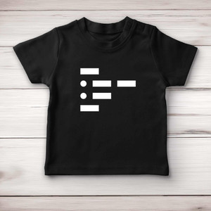 Morse Code Twat - Rude Baby T-Shirts - Slightly Disturbed - Image 4 of 4