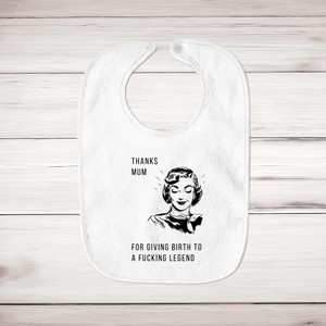 Thanks Mum - Rude Bibs - Slightly Disturbed - Image 1 of 3
