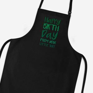 Happy Birthday - Little Shit - Rude Aprons - Slightly Disturbed - Image 1 of 3