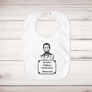 Dont Believe Everything - Novelty Bibs - Slightly Disturbed - Image 1 of 3