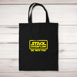 Stack Overflow - Geeky Tote Bags - Slightly Disturbed