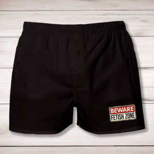 Beware Fetish Zone - Rude Men's Underwear - Slightly Disturbed - Image 1 of 2