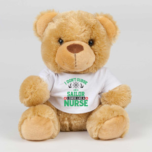 Curse Like A Nurse - Novelty Swear Bear - Slightly Disturbed - Image 1 of 2