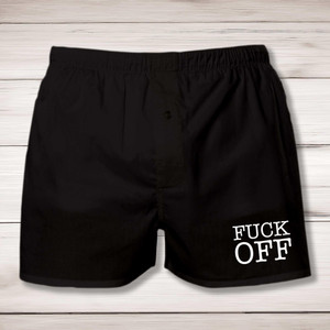 Fuck Off - Rude Men's Underwear - Slightly Disturbed - Image 1 of 2
