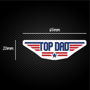 Top Dad - Novelty Sticker Packs - Slightly Disturbed - Image 1 of 1