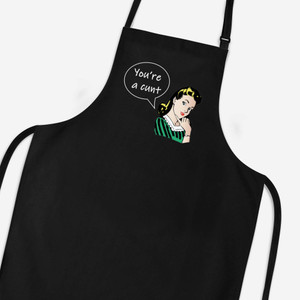Speech Bubble Cunt - Rude Aprons - Slightly Disturbed - Image 1 of 3