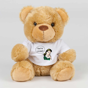 Speech Bubble Cunt - Rude Swear Bear - Slightly Disturbed - Image 1 of 2