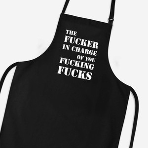 Fucker In Charge - Rude Aprons - Slightly Disturbed - Image 1 of 3