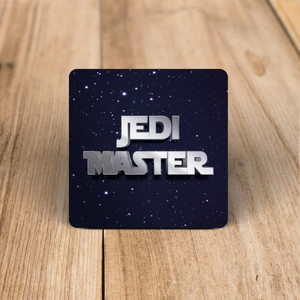 Jedi Master - Geeky Coaster - Slightly Disturbed - Image 1 of 1