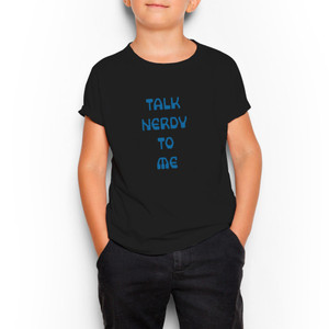 Talk Nerdy To Me - Geeky Kids T-Shirts - Slightly Disturbed - Image 3 of 3