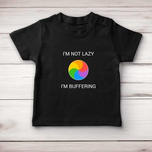 I'm Not Lazy - Novelty Baby T-Shirts - Slightly Disturbed - Image 4 of 4