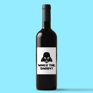 Who's The Daddy - Geeky Wine/Beer Labels - Slightly Disturbed - Image 1 of 1