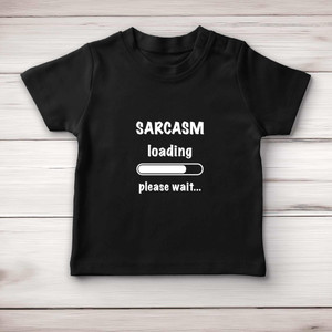 Sarcasm Loading - Novelty Baby T-Shirts - Slightly Disturbed - Image 4 of 4