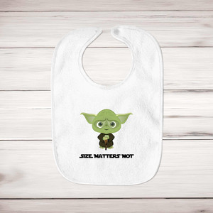 Size Matters Not - Novelty Bibs - Slightly Disturbed - Image 1 of 4