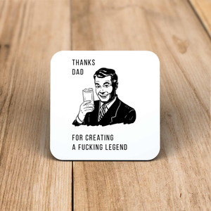 Thanks Dad - Rude Coaster - Slightly Disturbed - Image 1 of 1