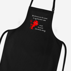 Devil On My Shoulder - Rude Aprons - Slightly Disturbed - Image 1 of 2