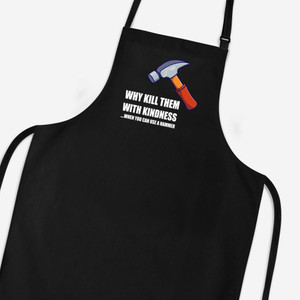 Kill Them With Kindness - Rude Aprons - Slightly Disturbed - Image 1 of 3