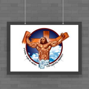 Fuck Your Sins - Rude Posters - Slightly Disturbed - Image 1 of 1