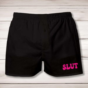 Pink Slut - Rude Men's Underwear - Slightly Disturbed - Image 1 of 2