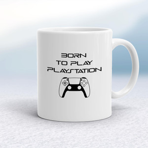 Born to Play Playstation - Novelty Mugs - Slightly Disturbed - Image 1 of 20