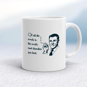 Cunt Describes You Best - Rude Mugs - Slightly Disturbed - Image 1 of 16