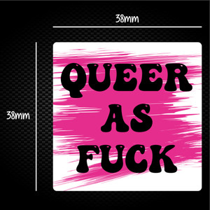 Queer As Fuck - Rude Sticker Packs - Slightly Disturbed - Image 1 of 1