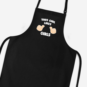 This Girls Likes Girls - Rude Aprons - Slightly Disturbed - Image 1 of 3